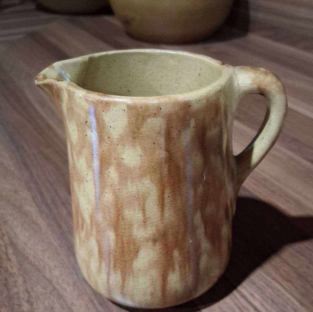 Antique Bennington Rockingham Style Pitcher - Picture 4 of 6
